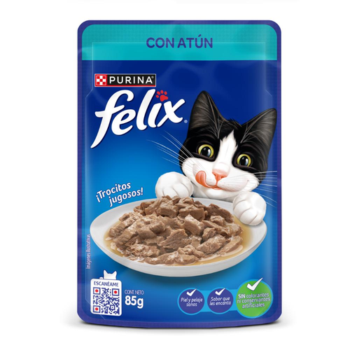 Purina Felix con atún, sobre de 85 g