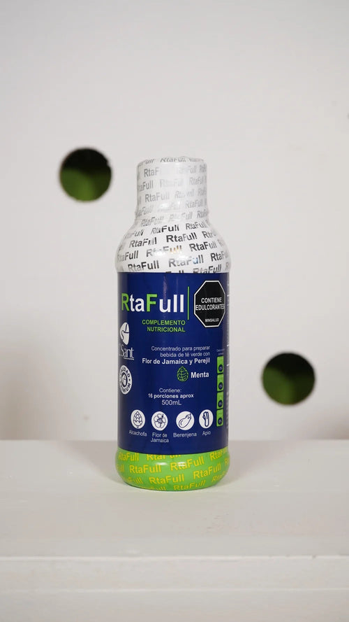 RtaFull de 500 ml sabor menta · fotografía real